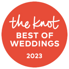 Voted Best of Weddings by The Knot - Five Years Running